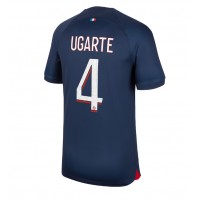 Paris Saint-Germain Manuel Ugarte #4 Hjemmebanetrøje 2023-24 Kortærmet